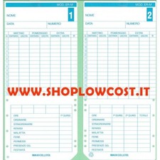 Schede marcatempo ER2100/M