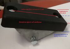 SATELLITE TALARC supporto con gomma nera pattin fermaprua ricamb carrell rimorch