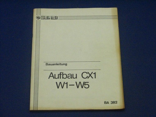 Böhm wersi concerto aufbau - böhm,