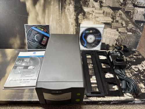 Minolta dimage scan dual - scan,