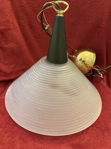 Lampada sospensione vintage - a,