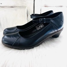 Dr Martens Nero Pelle Semira Mary Jane Tacchi Doc Martens - Donna Taglia 10