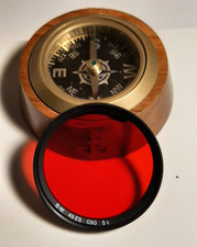 B+W 49ES 090 5x -  ø 49 mm rosso  - vintage - raro.