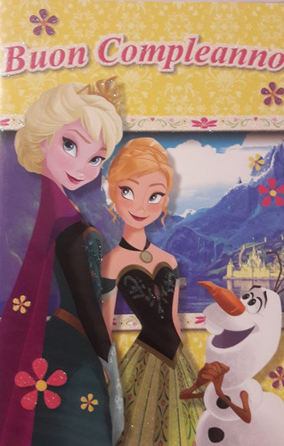 Frozen disney biglietto - frozen, di