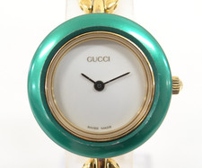 Orologio Gucci Quarzo Donna Lunetta Cambio 1 Colore 11/12.2 Batteria Sostituita