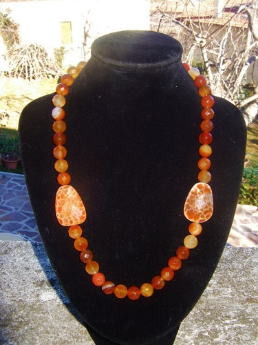 Collana pietra - collana,