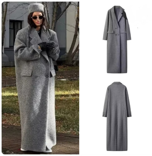 Cappotto lungo doppiopetto - cappotto*lungo, doppiopetto*