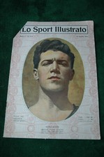 LO SPORT ILLUSTRATO  ANNO I N.9-10  1913 GAZZETTA DELLO SPORT FOTO OGNI PAGINA 