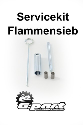 Kit servizi setaccio fiamma