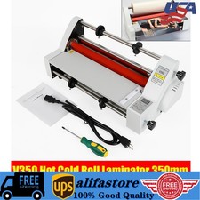 Macchina Laminatrice A3, V350 13 Pollici Rotolo Caldo Freddo Macchina di Laminazione Quattro Rulli