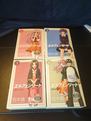 Elfen lied manga serie - lied,