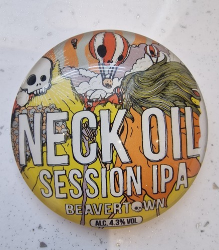 Neck oil ipa beer tap - tap, badge