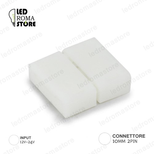Connettore 10mm doppio senza - 10mm,