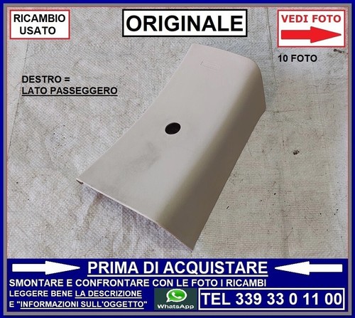 Montante plastica destro - plastica, dx