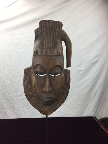 Maschera legno baule costa - legno,