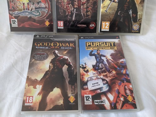 Lot jeux playstation psp - de,