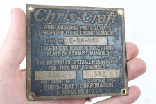 Vintage Chris Craft Hull &