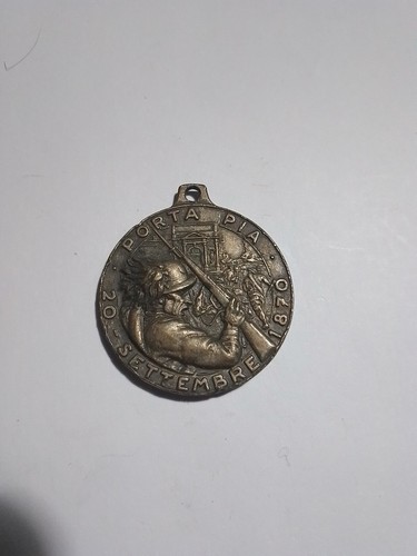 Medaglia porta pia - porta,