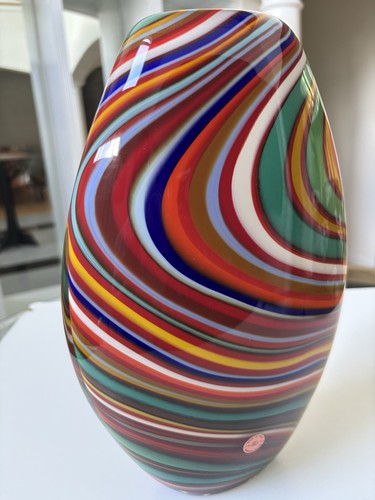 Vaso vetro artistico di - vaso,