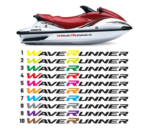 Yamaha waverunner hull decals - hull,
