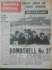 THE BEATLES NEWSPAPER PAGES &