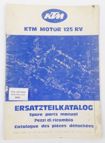 Oem 1980 ktm rv125 complemento - oem,