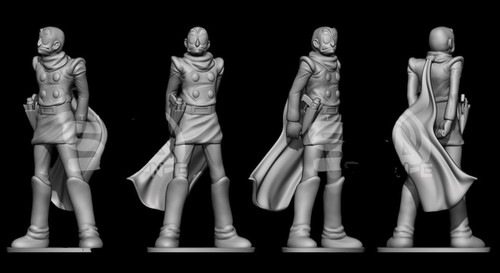 Cyborg 009 model - cyborg, kit