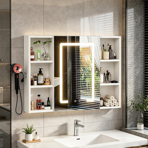 Specchio bagno contenitore con - specchio,