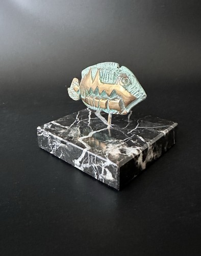 Scultura modernista bronzo - in,