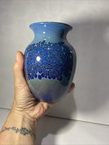 Vaso vetro artistico - in,