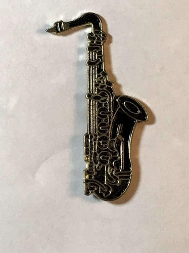 Pin black trumpet - black,