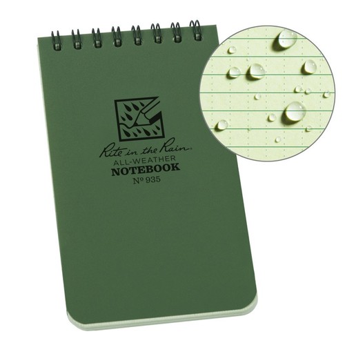 Notebook rite the rain - 3", x