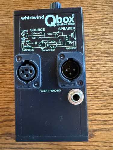 Whirlwind qbox tester - tester, linea