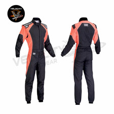 Tuta da corsa OMP Kart nera