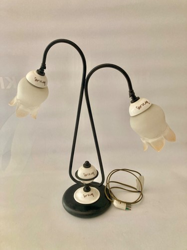 Lampada doppia tavolo - lampada,