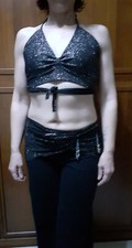 Top e cintura danza orientale