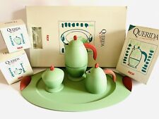 ? Set QUERIDA Facix Moka caffettiera con zuccheriera lattiera e vassoio Vintage