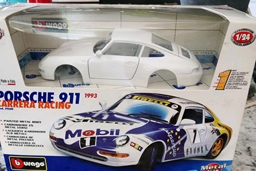 Kit metallo burago porsche 911 - metallo,