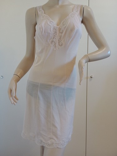 Vintage sottoveste nylon rosa - sottoveste,