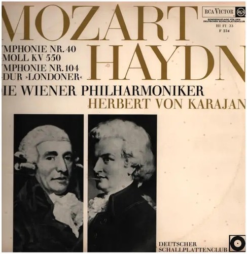 Mozart haydn sinfonie 33 - lp,