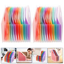  2pcs Cartella fisarmonica