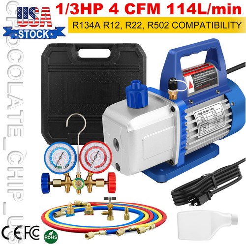 Cfm 3hp air - 4, vacuum