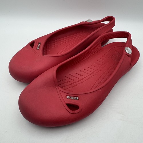Ballerine rosse crocs donna - ballerine,