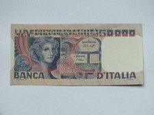 REPUBBLICA 50.000 LIRE VOLTO