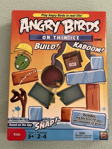 Angry birds thin - "on, ice"