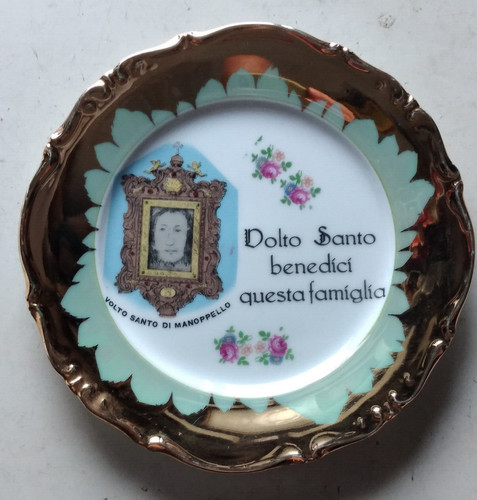 Piatto parete del volto - da,