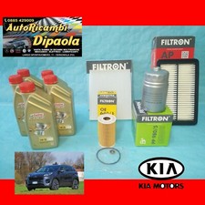 KIT TAGLIANDO KIA SPORTAGE (QLe) 2015> 1.7 CRDI 2.0 CRDI CASTROL 5W30 + 4 FILTRI