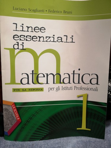 Linee essenziali matematica - essenziali, di