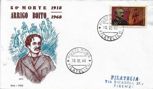 Fdc sole arrigo boito - fdc,