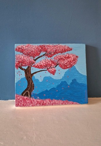 Tableau peinture gouache - peinture, À